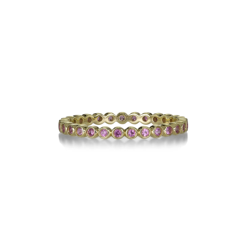 Sethi Couture Pink Sapphire Mini Bezel Band | Quadrum Gallery