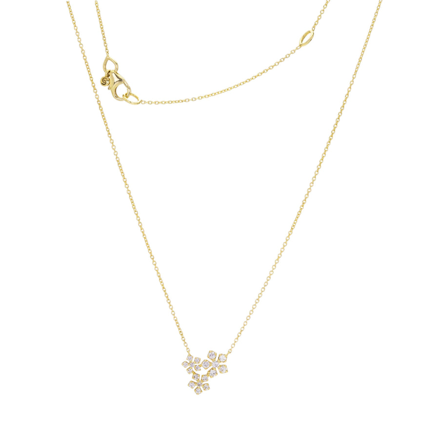 Sethi Couture Enchanted Diamond Trio Pendant Necklace | Quadrum Gallery