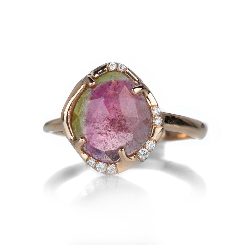 Sirciam Watermelon Tourmaline Aphenos Ring | Quadrum Gallery