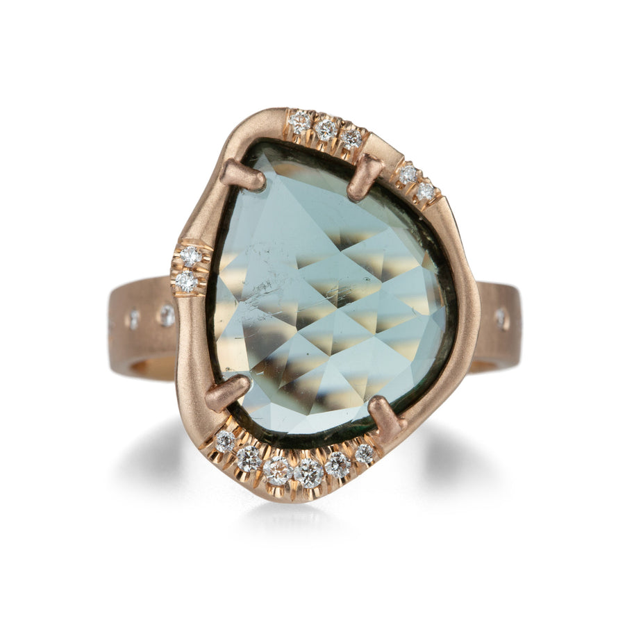 Sirciam Blue Indicolite Tourmaline Marvolo Ring | Quadrum Gallery