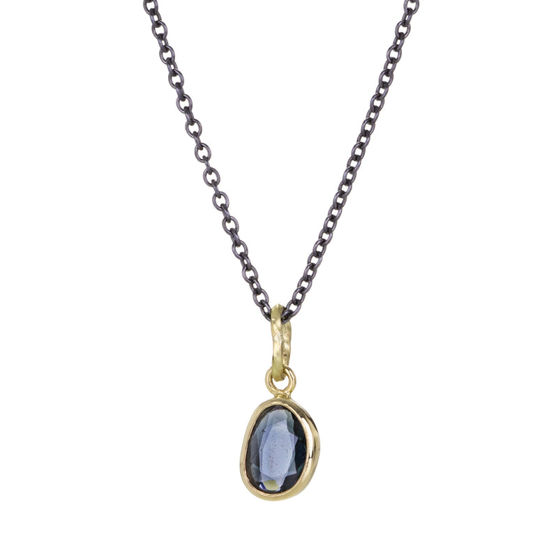 Sarah Mcguire Free Form Blue Sapphire Pendant (Pendant Only) | Quadrum Gallery