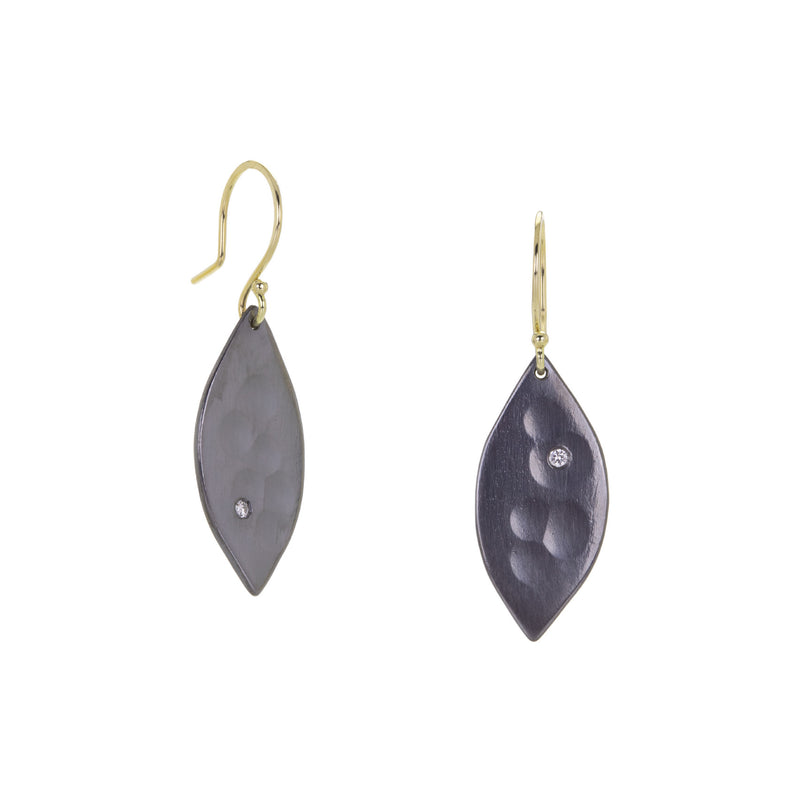 Sarah Mcguire Small Diamond Petal Earrings | Quadrum Gallery