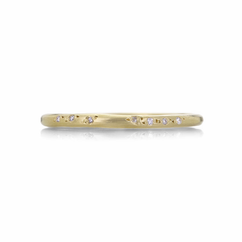 Sarah Mcguire Pave Diamond Vine Band | Quadrum Gallery