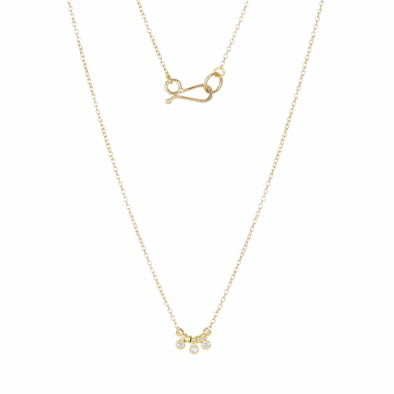 Sarah Mcguire Diamond Trio Necklace | Quadrum Gallery
