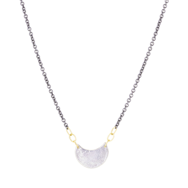 Sarah Mcguire Silver Luna Pendant Necklace | Quadrum Gallery