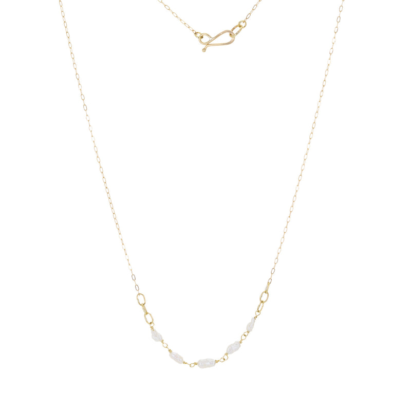Sarah Mcguire Five Alive Necklace with White Pearls | Quadrum Gallery