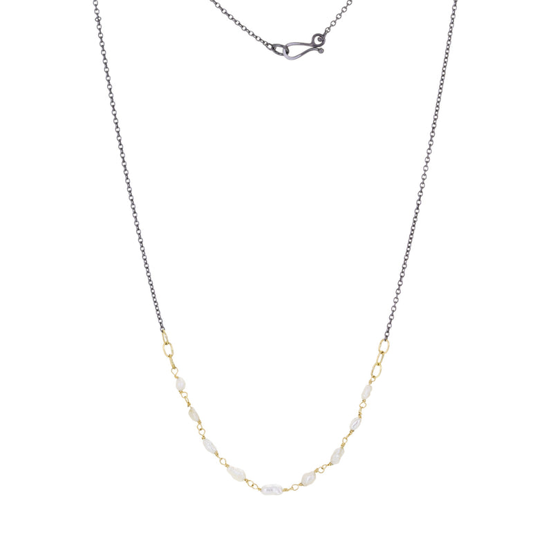 Sarah Mcguire Nine Lives Necklace with Pearls | Quadrum Gallery