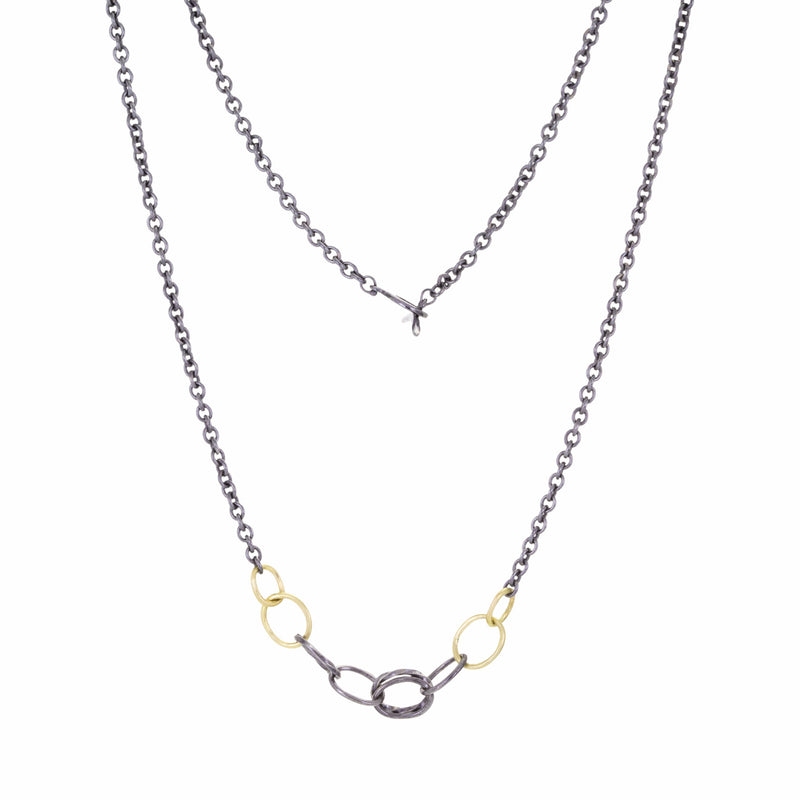 Sarah Mcguire Petite Wrought Link Necklace | Quadrum Gallery