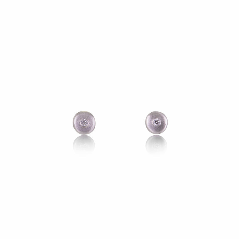 Sarah Mcguire Small Silver Bitsy Studs | Quadrum Gallery