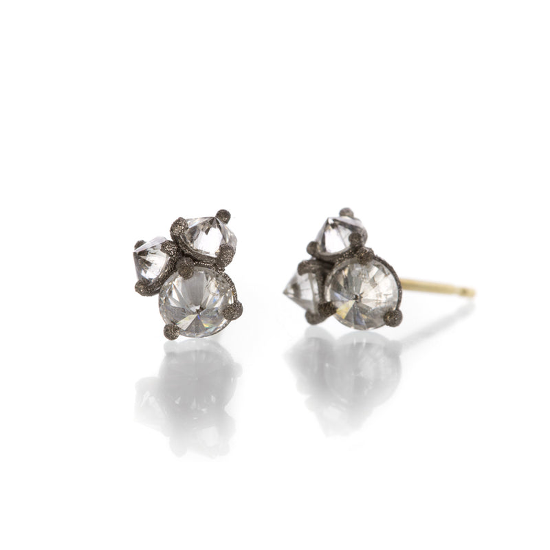 Todd Pownell Inverted Diamond Studs | Quadrum Gallery