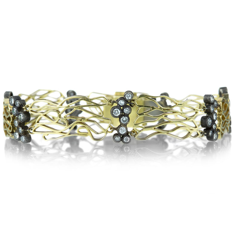 Todd Pownell Diamond Flame Bracelet | Quadrum Gallery