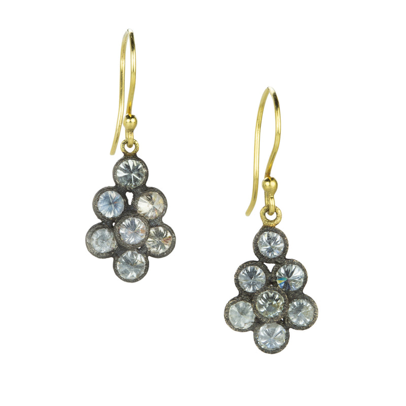Todd Pownell  Inverted Diamond Cluster Earrings | Quadrum Gallery