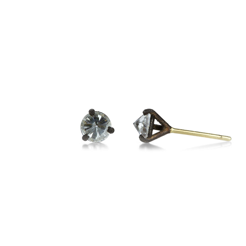 Todd Pownell  Inverted Diamond Studs | Quadrum Gallery