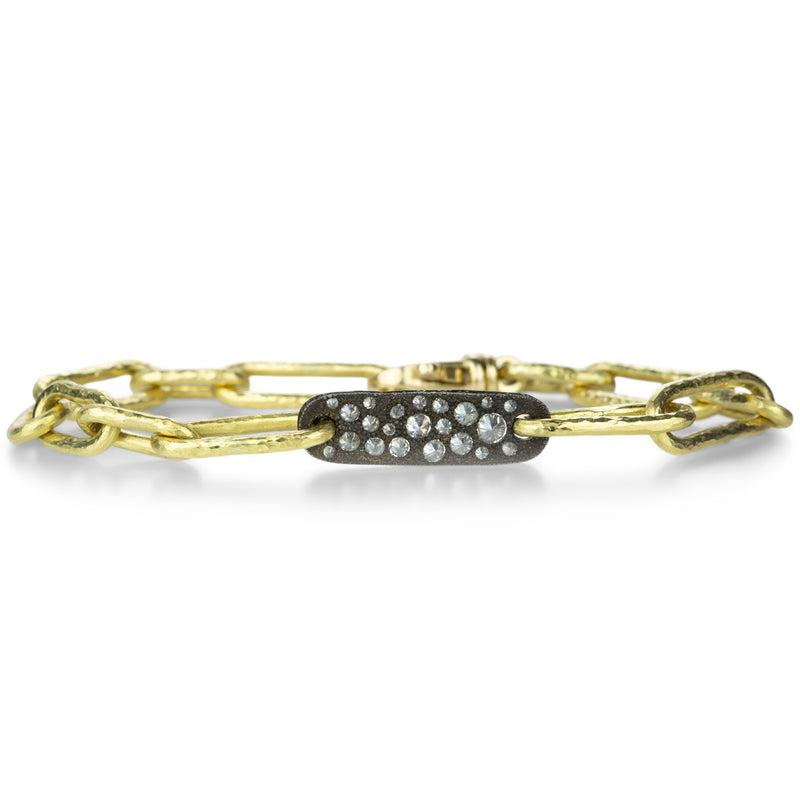 Todd Pownell Pave Link Chain Bracelet | Quadrum Gallery