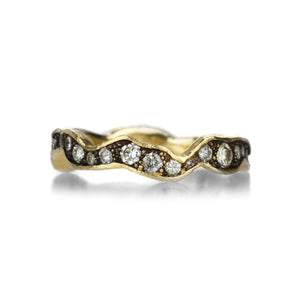 Todd Pownell Wavy Diamond Eternity Band | Quadrum Gallery