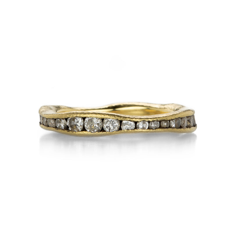 Todd Pownell Irregular Channel Diamond Band | Quadrum Gallery