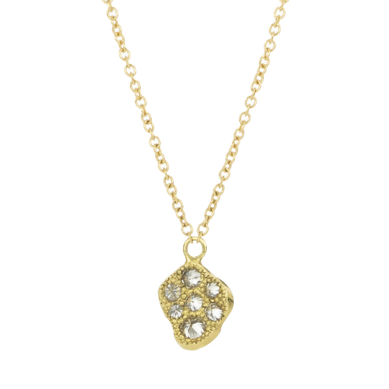 Todd Pownell Concave Diamond Pendant Necklace | Quadrum Gallery