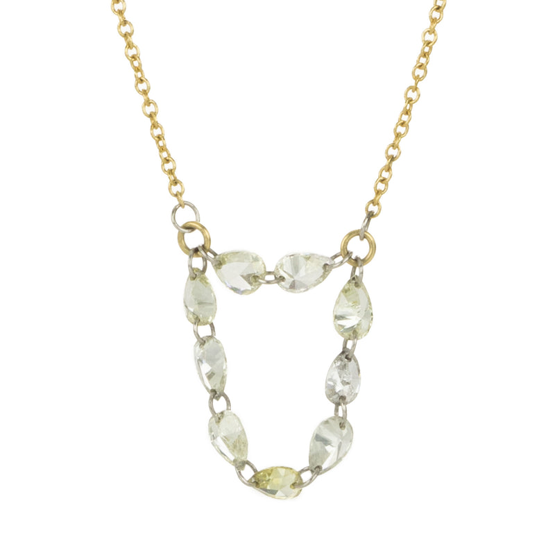 Todd Pownell Free Set Pear Shaped Diamond Necklace | Quadrum Gallery