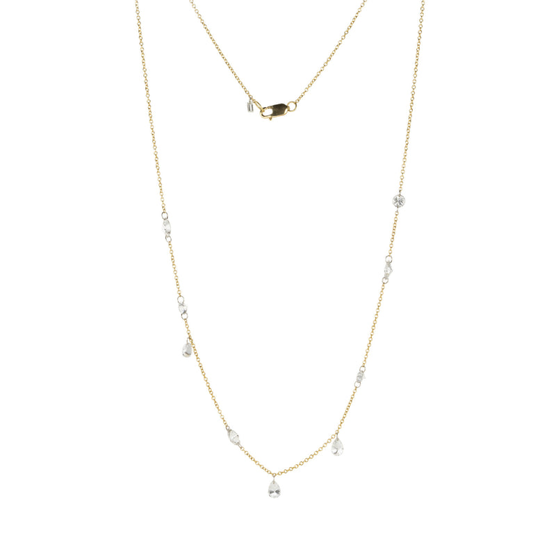 Todd Pownell Delicate Mixed Diamond Chain  | Quadrum Gallery