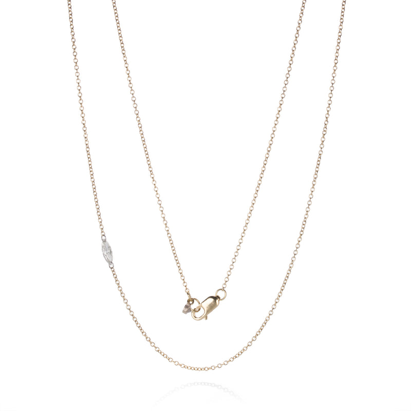 Todd Pownell Offset Marquise Diamond Necklace  | Quadrum Gallery