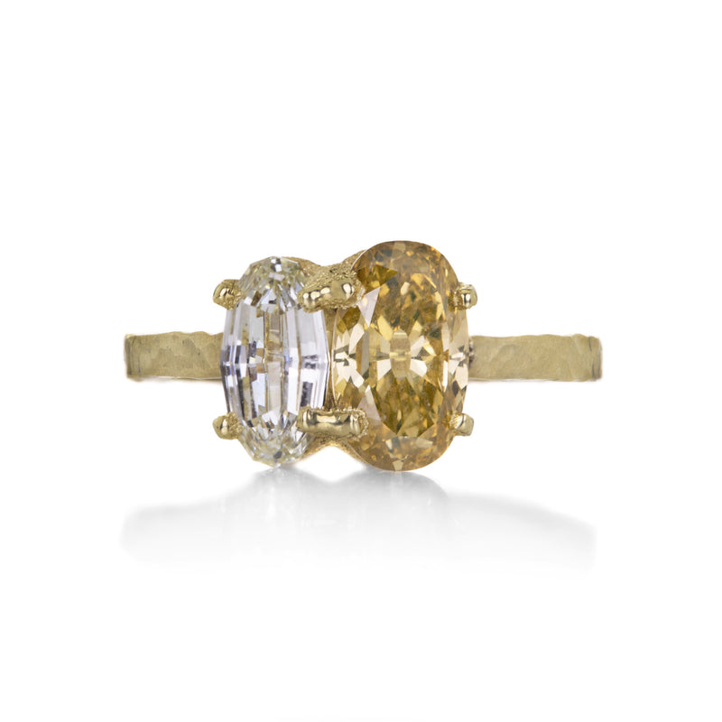 Todd Pownell Double Oval Diamond Ring | Quadrum Gallery