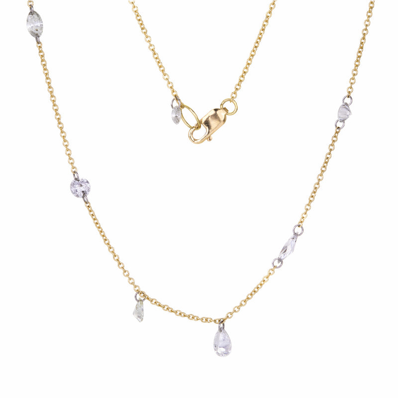 Todd Pownell Free Set Diamond Chain Necklace | Quadrum Gallery
