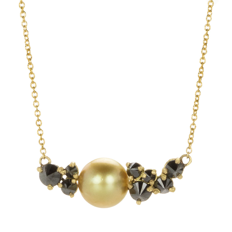 Todd Pownell South Sea Pearl and Diamond Pendant Necklace | Quadrum Gallery