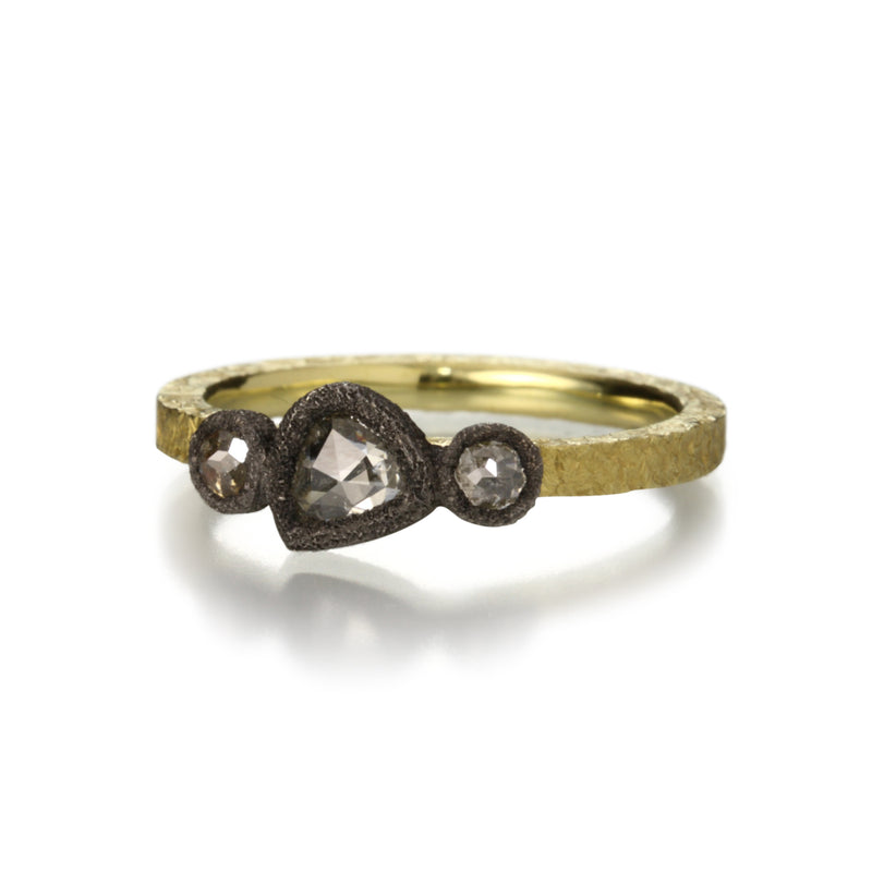 Todd Pownell Triple Diamond Ring | Quadrum Gallery