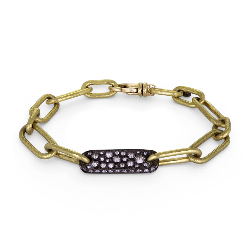 Todd Pownell Inverted Diamond Link Chain Bracelet | Quadrum Gallery