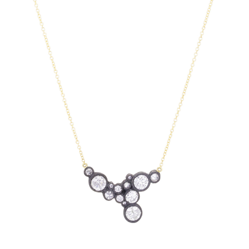 Todd Pownell Multi Circle Diamond Pendant Necklace | Quadrum Gallery
