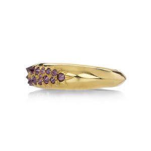 Tamsin Rasor Barbed Lavender Diamond Duomo Ring | Quadrum Gallery