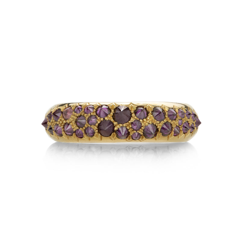 Tamsin Rasor Barbed Lavender Diamond Duomo Ring | Quadrum Gallery