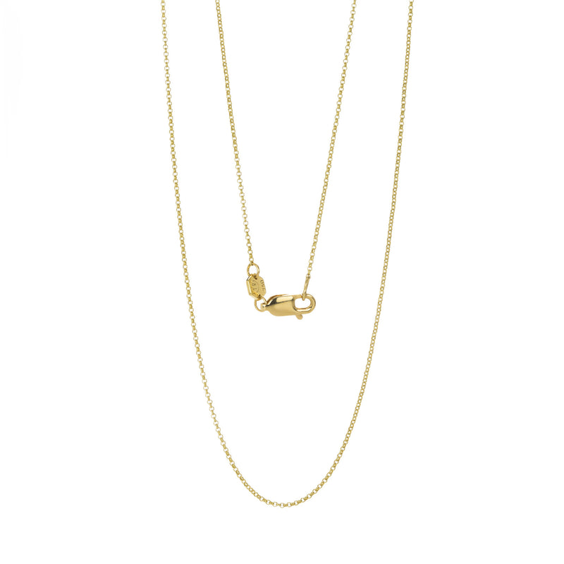Tamsin Rasor 18" Yellow Gold Rolo Chain | Quadrum Gallery