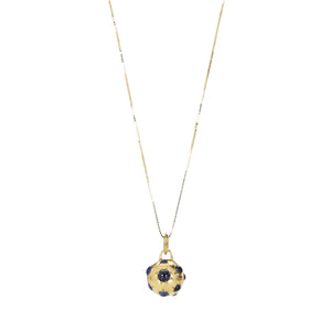 Tamsin Rasor Jelly Bean Blue Sapphire Orb Charm (Charm Only) | Quadrum Gallery