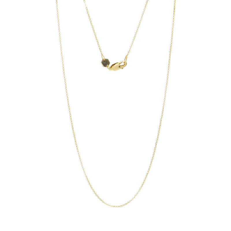 Tamsin Rasor 18k Yellow Gold Rolo Chain - 16" | Quadrum Gallery