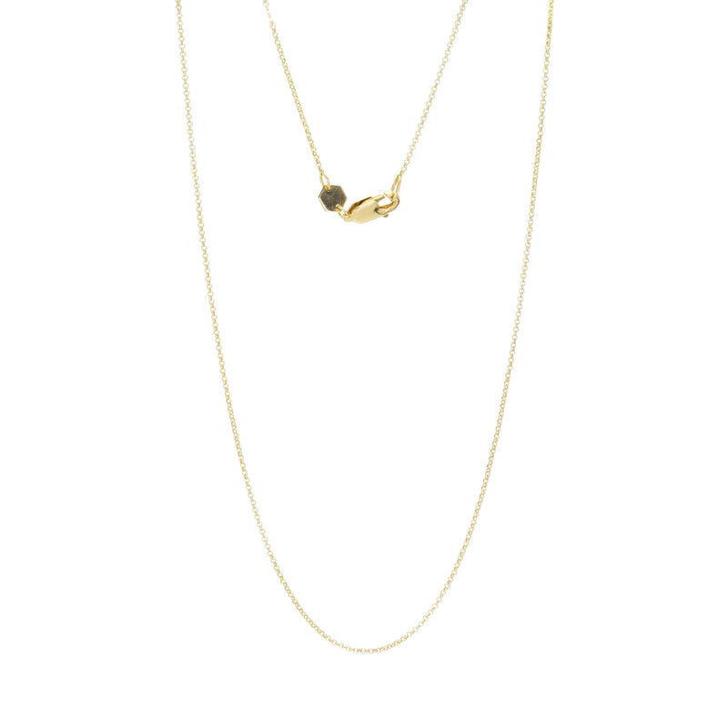 Tamsin Rasor 18k Yellow Gold Rolo Chain - 18" | Quadrum Gallery