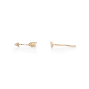 Victoria Cunningham Tiny Arrow Studs | Quadrum Gallery