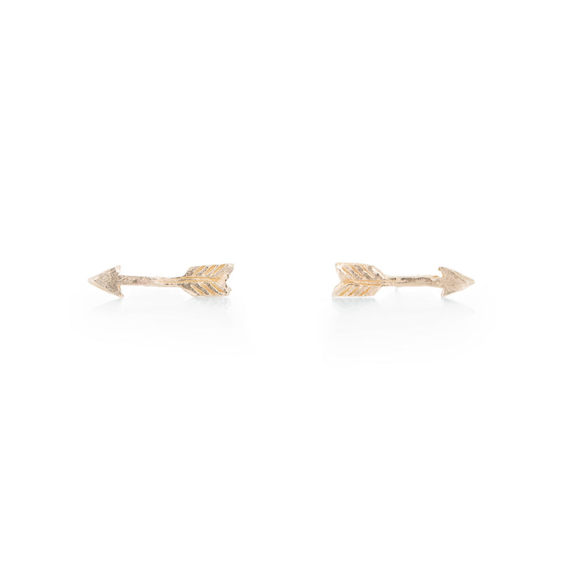 Victoria Cunningham Tiny Arrow Studs | Quadrum Gallery