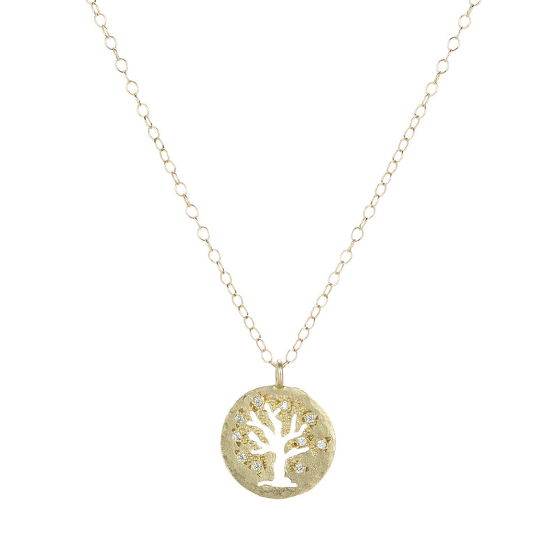 Victoria Cunningham 14k Tree of Life Pendant Necklace | Quadrum Gallery