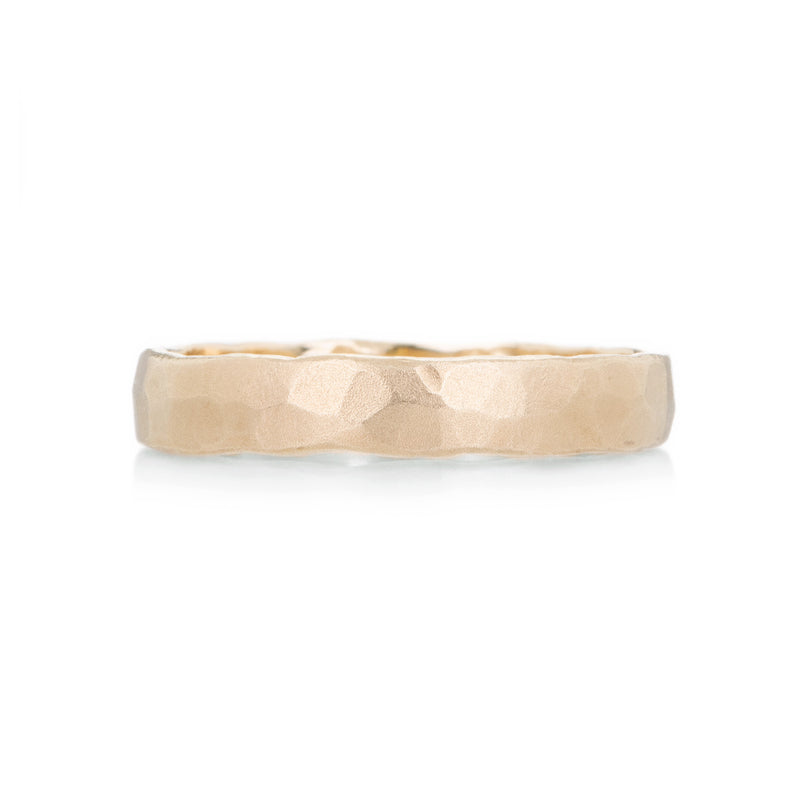 Victoria Cunningham 14k Hammered Band | Quadrum Gallery