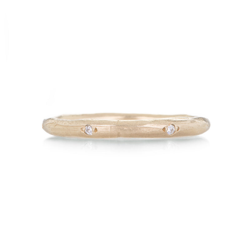 Victoria Cunningham Six Diamond Organic Band | Quadrum Gallery