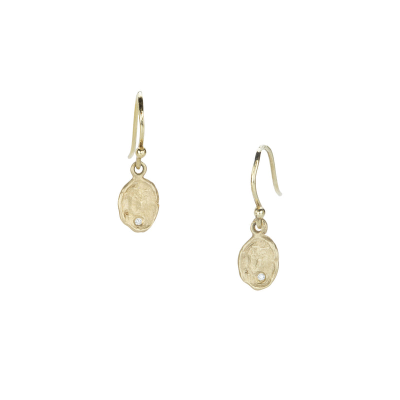 Victoria Cunningham Diamond Flake Drop Earrings  | Quadrum Gallery