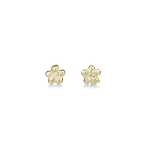 Victoria Cunningham Tiny Flower Stud Earrings  | Quadrum Gallery