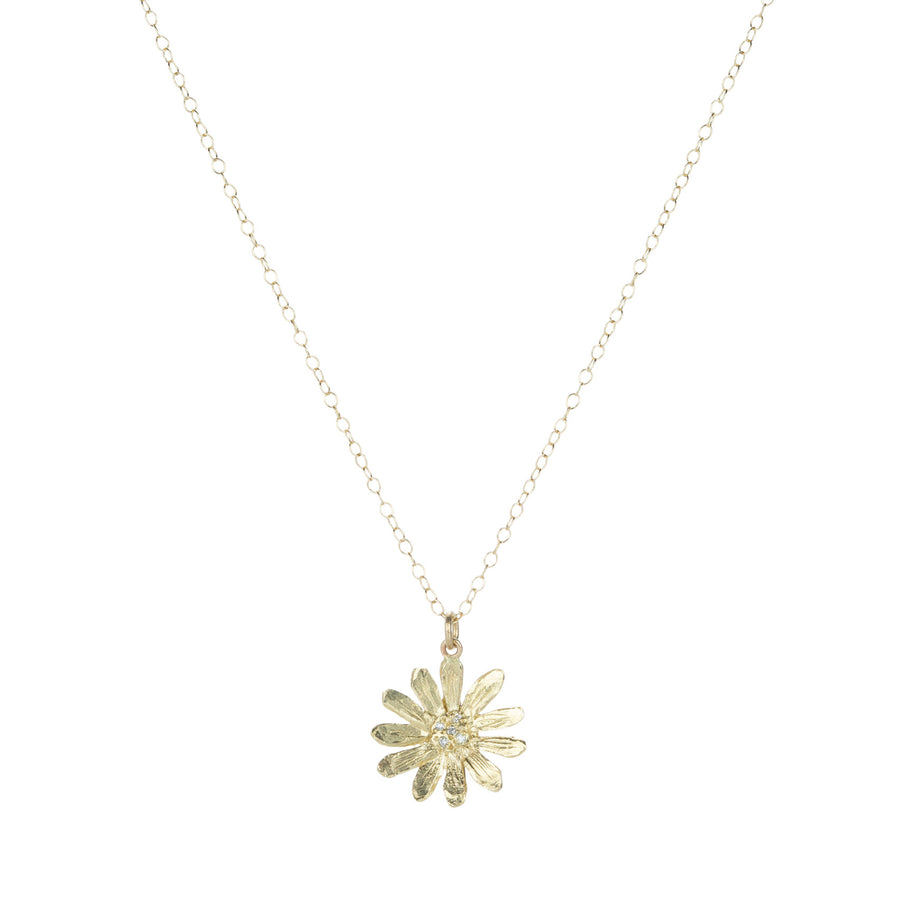 Victoria Cunningham Medium Daisy Diamond Pendant Necklace  | Quadrum Gallery