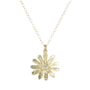 Victoria Cunningham Medium Daisy Diamond Pendant Necklace  | Quadrum Gallery