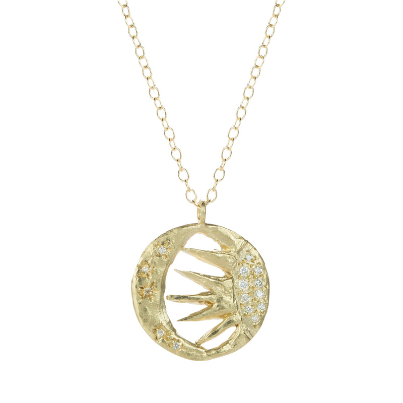 Victoria Cunningham Sunbeam and Crescent Necklace | Quadrum Gallery