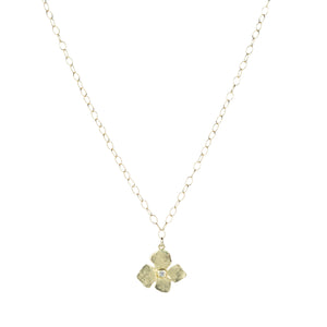 Victoria Cunningham Single Hydrangea Diamond Necklace  | Quadrum Gallery