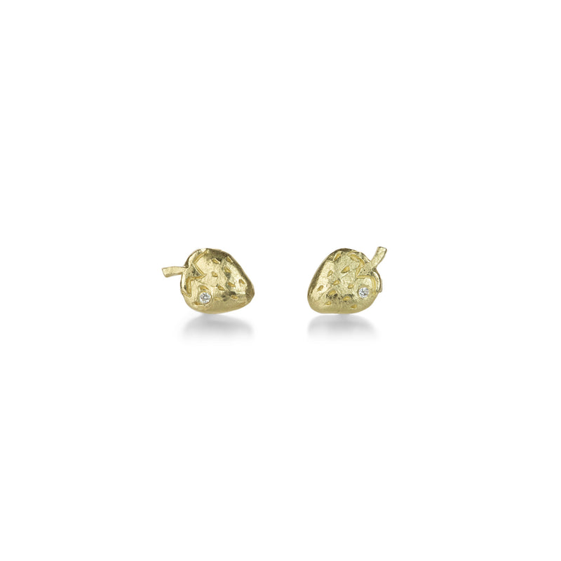 Victoria Cunningham Strawberry Stud Earrings | Quadrum Gallery