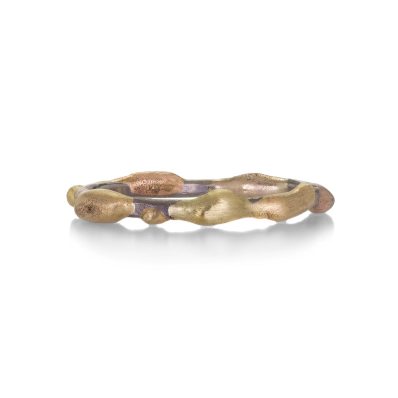 Variance Palladium and Gold Embedded Band | Quadrum Gallery