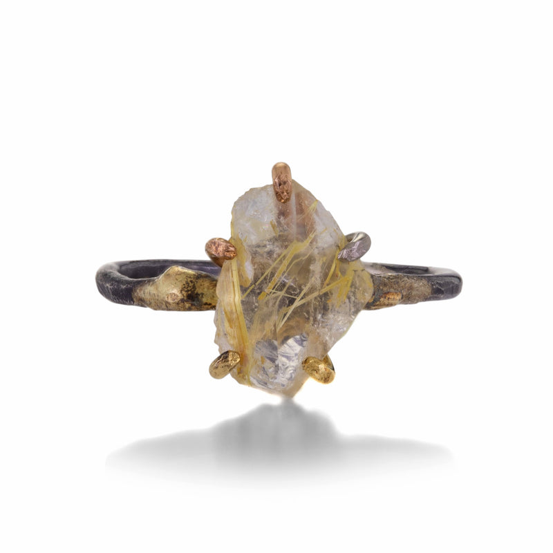Variance Small Rutilated Quartz Ring | Quadrum Gallery